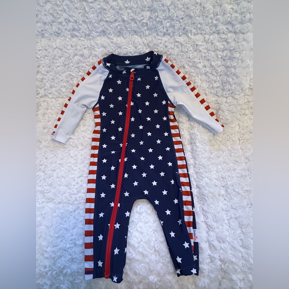 SwimZip Long Sleeve Romper Swimsuit
6-12 Month